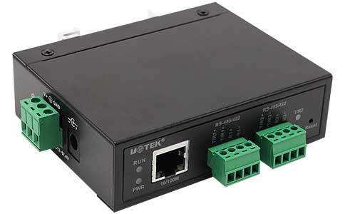 工業(yè)物聯網智能通信網關_UT-6802AMT-GW 2口RS485/RS422Modbus網關
